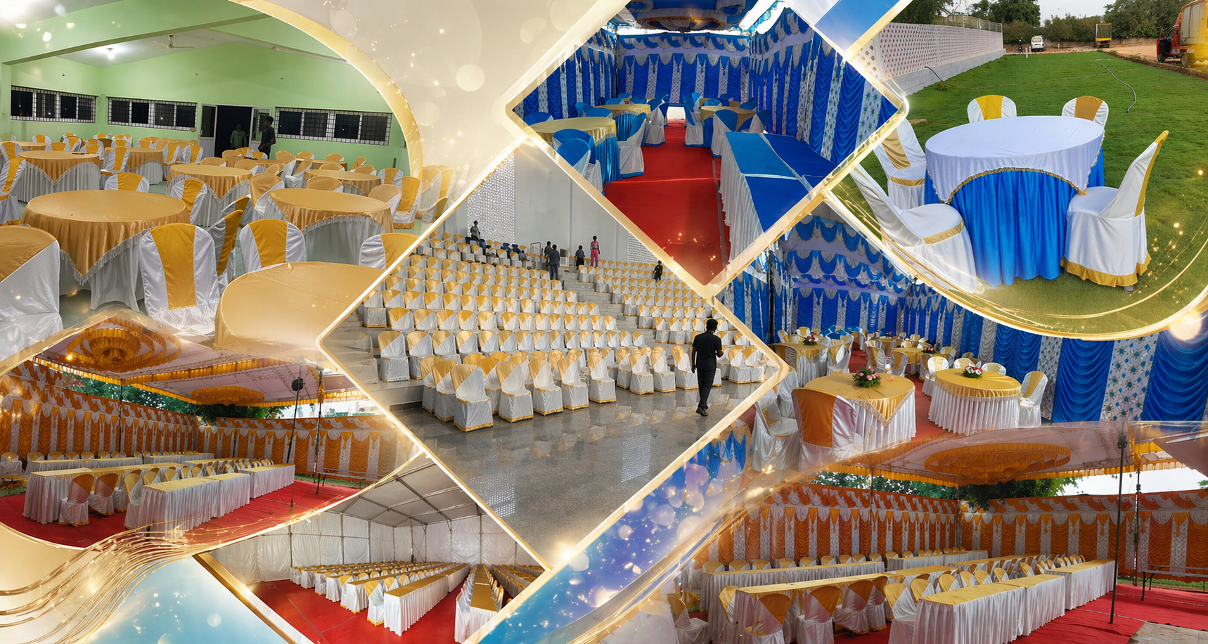 Grand stage setup by Sri Sai Events